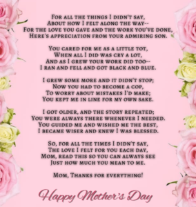 MOTHER’S DAY WISHES | MESSAGES | QUOTES | POEMS | IMAGES – EveryWishes ...