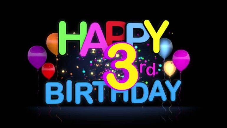 Happy 3rd Birthday – Third Birthday Wishes – 3rd Birthday – EveryWishes ...