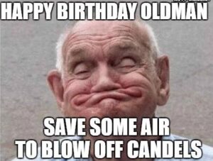 funny old man birthday jokes